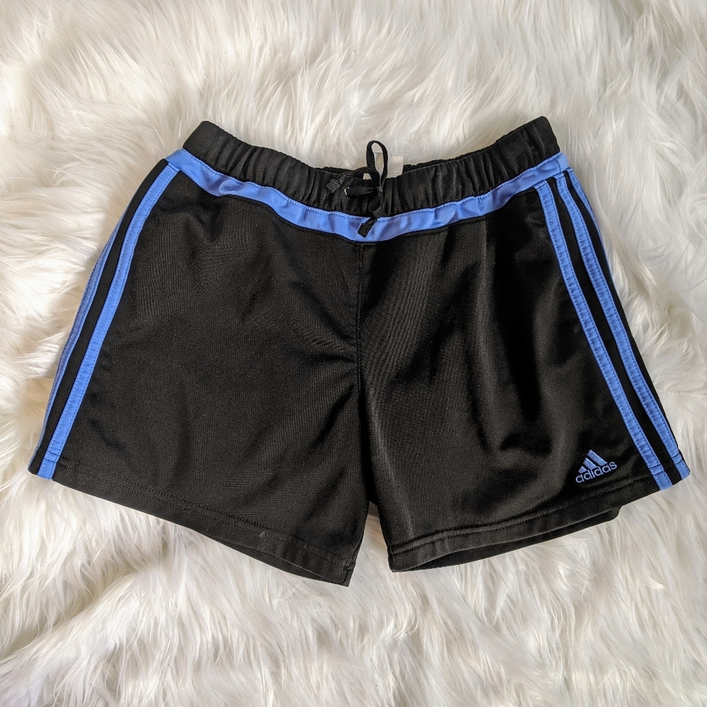 Adidas Periwinkle Stripe Active Shorts